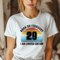 Leap Day Feb 29 Vintag Sunset Leap Jahr Geburtstag