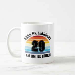 Leap Day Geburtstag 29. Februar Kaffeetasse