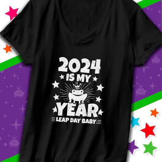 Leap Day Leapling 2024 ist mein Jahr 29. Februar G T-Shirt