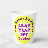 LEAP DAY LOGO PAPPBECHER (Rückseite)