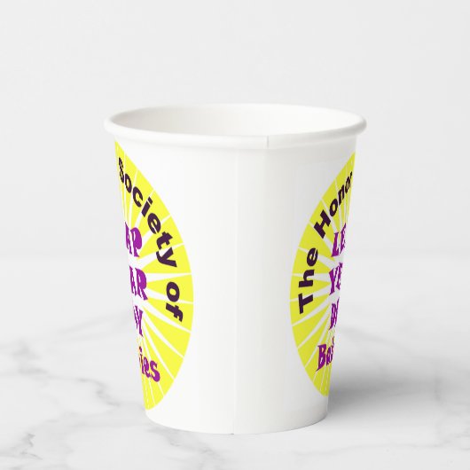 LEAP DAY LOGO PAPPBECHER (Rechts)