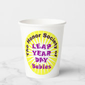 LEAP DAY LOGO PAPPBECHER (Vorderseite)