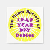 LEAP DAY LOGO SERVIETTE (Vorderseite)