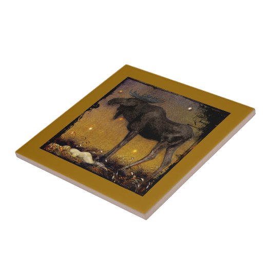 Leap Elche Princess Cotton Asleep Fliese (Seite)