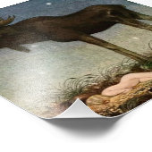 "Leap Findest the Sleeping Princess" von John Baue Fotodruck (Ecke)