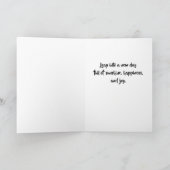 Leap for Jog with Frog and Water Lily Karte (Innenseite)