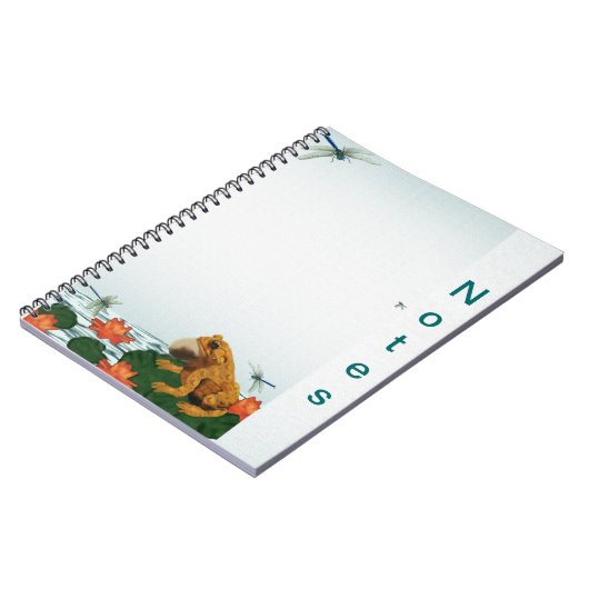 Leap Frog Design Notebook Notizblock (Linke Seite)