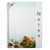 Leap Frog Design Notebook Notizblock (Vorderseite)