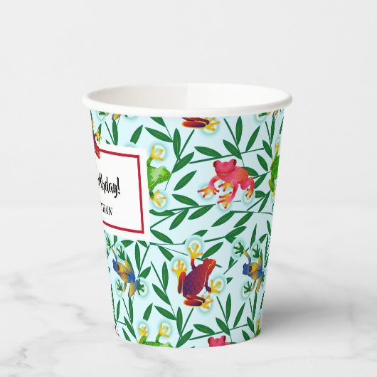 Leap Frog Jungle Party Pappbecher (Links)