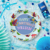 Leap Frog Tropical Pappteller (Party)