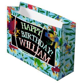 Leap Frosch Personalisiert Geburtstag Große Gesche Geschenktüte