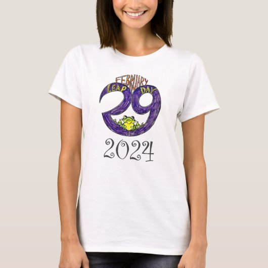 LEAP-JAHR 2024 T-Shirt (Vorderseite)