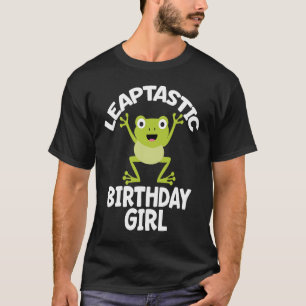 Leap Jahr Geburtstag Mädchen Pun 29. Februar Frosc T-Shirt