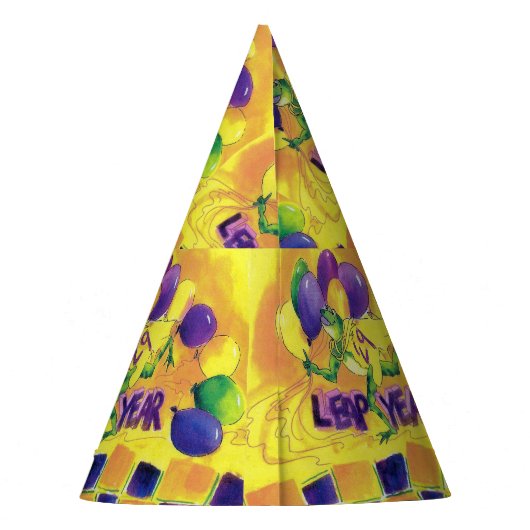 LEAP JAHR PARTYHÜTCHEN (Rückseite)