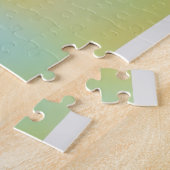 Leap Over Humps Kunst Design mickrige Pastellfarbe Puzzle (Seite)