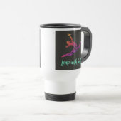 "Leap with Faith" Reisecoffee Mug Reisebecher (VorderseiteRechts)