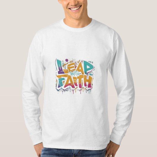 Leap with Faith T-Shirt (Vorderseite)