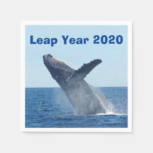 Leap Year 2020 Serviette (Vorderseite)