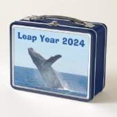 Leap Year 2024 Metall Brotdose (Vorderseite)