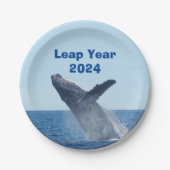 Leap Year 2024 Pappteller (Vorderseite)
