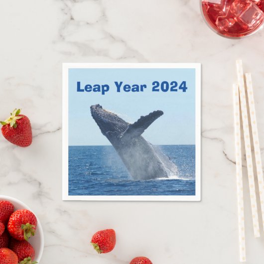 Leap Year 2024 Serviette (Beispiel)