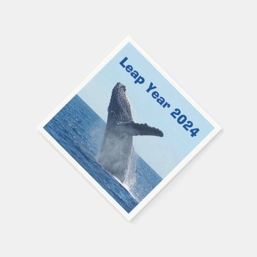 Leap Year 2024 Serviette (Ecke)