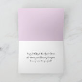 Leap Year 29 Februar Geburtstag Karte (Innenseite)