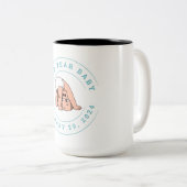 Leap Year Baby 2024 Zweifarbige Tasse (VorderseiteRechts)