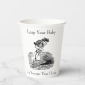 Leap Year Baby Pappbecher (Vorderseite)