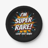 Leap Year Birthday 29. Leap Day Geburtstag Pappteller (Vorderseite)