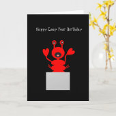 Leap Year Birthday Card Lobby Karte (Gelbe Blume)