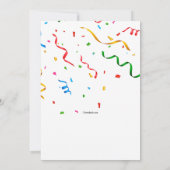 Leap Year Birthday Celebration Einladung (Rückseite)