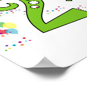 Leap Year Birthday Feb. 29 Poster (Ecke)