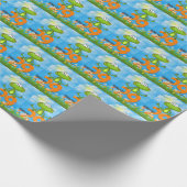 Leap Year Birthday Frosch Geschenkpapier (Ecke)