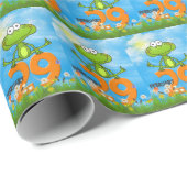 Leap Year Birthday Frosch Geschenkpapier (Rolleneckpunkt)