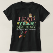 Leap Year Birthday Funny 29. Leap Day G T-Shirt (Design vorne)