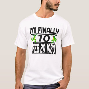 Leap Year Birthday - Funny Ich bin endlich 10 - 40 T-Shirt