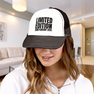 Leap Year Birthday Geboren 29. Februar Leap Day Truckerkappe