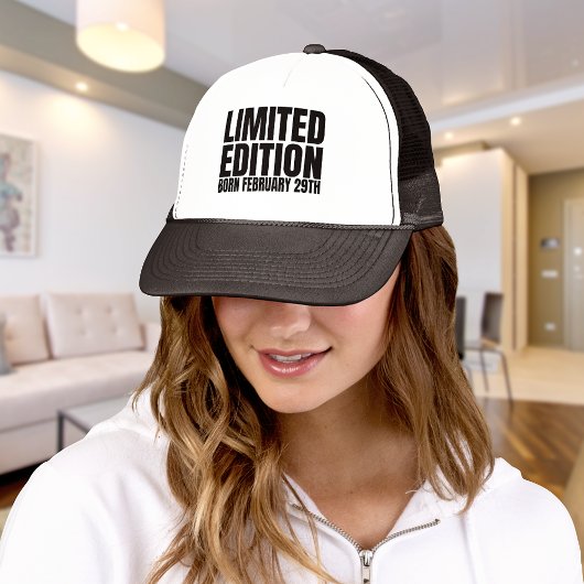 Leap Year Birthday Geboren 29. Februar Leap Day Truckerkappe