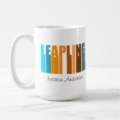 Leap Year Birthday Geboren 29. Februar Leapling Kaffeetasse (Links)