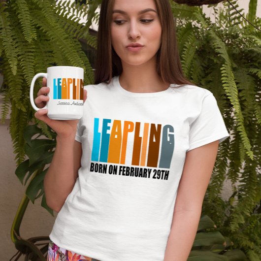Leap Year Birthday Geboren 29. Februar Leapling T-Shirt