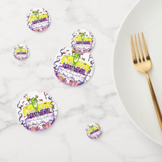 Leap Year Confetti Konfetti (Gruppe)