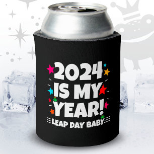 Leap Year Day 2024 ist mein Jahr 29. Februar Gebur Dosenkühler