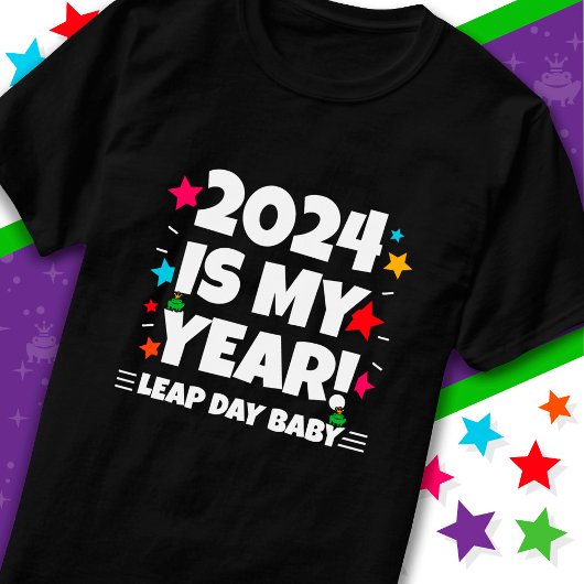 Leap Year Day 2024 ist mein Jahr 29. Februar Gebur T-Shirt