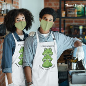 Leap Year Forever Young 3 Frösche Feb 29 Feier Schürze