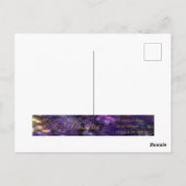 Leap Year Happy Birthday Card Postkarte (Rückseite)
