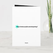 Leap Year/Leap Day Baby Birthday Card Karte (Rückseite)