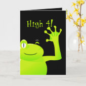 Leap Year/Leap Day Baby Birthday Card Karte (Gelbe Blume)