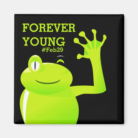 Leap Year / Leap Day Baby Magnet (Vorne)