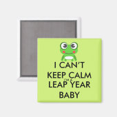 Leap Year / Leap Day Baby Magnet (Vorderseite/Rückseite)